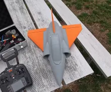 Cartoon Mirage 2000 50mm EDF