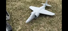 50mm 3D printed RC Harrier Jet