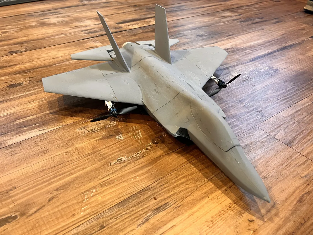 F-35 C Rc jet E-Flite Ultrix electronics