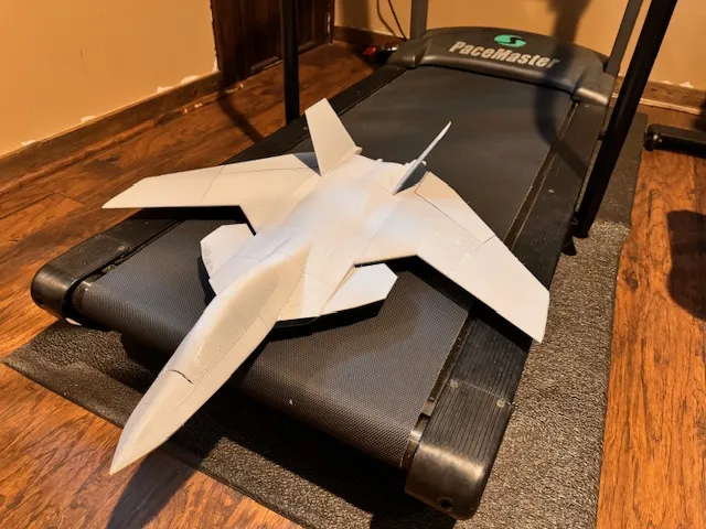 Dagger 1 twin 40mm EDF with thrust vectoring