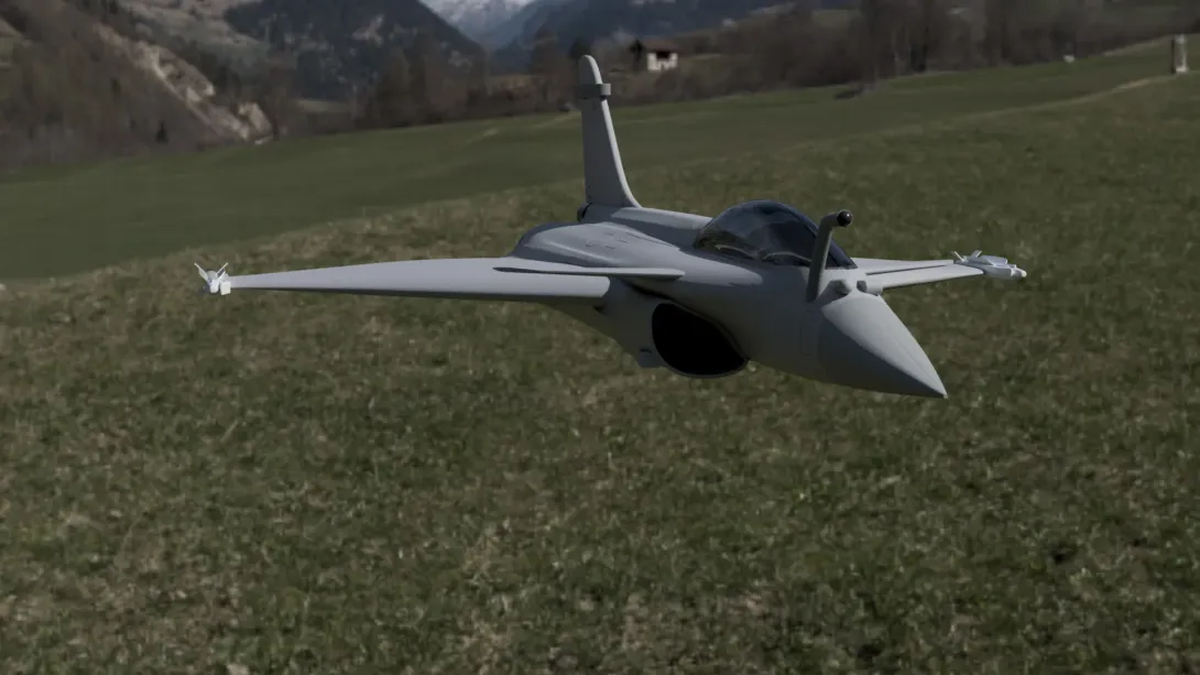 Dassault Rafale 64mm