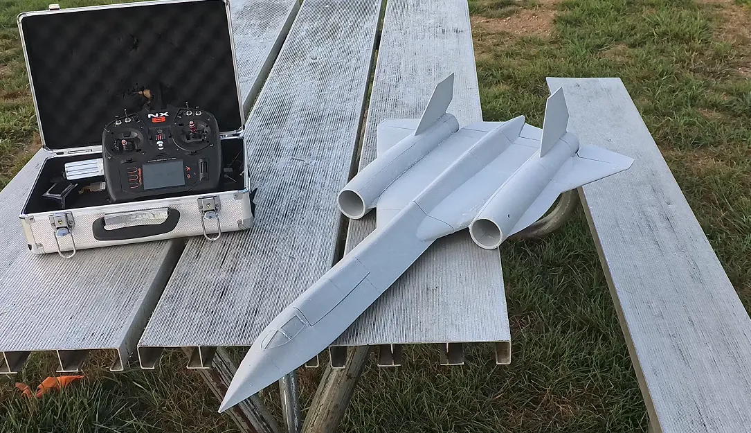 SR-71 Blackbird twin 40mm